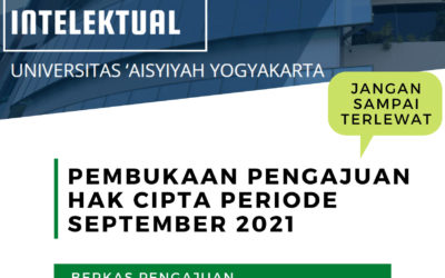 Poster pembukaan pengajuan hak cipta untuk periode September 2021